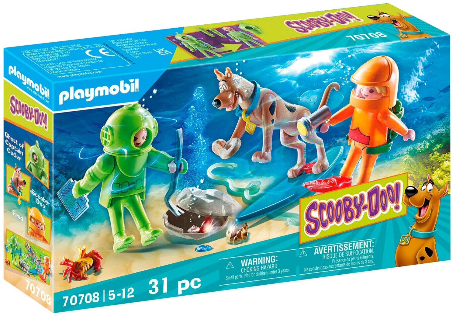 Playmobil Scooby doo et le fantôme du clown - Playmobil - 5 ans