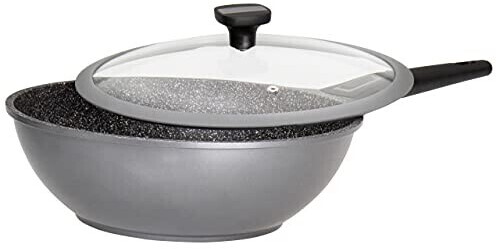 Stoneline Imagination Plus Wok with Glass Lid 30 cm