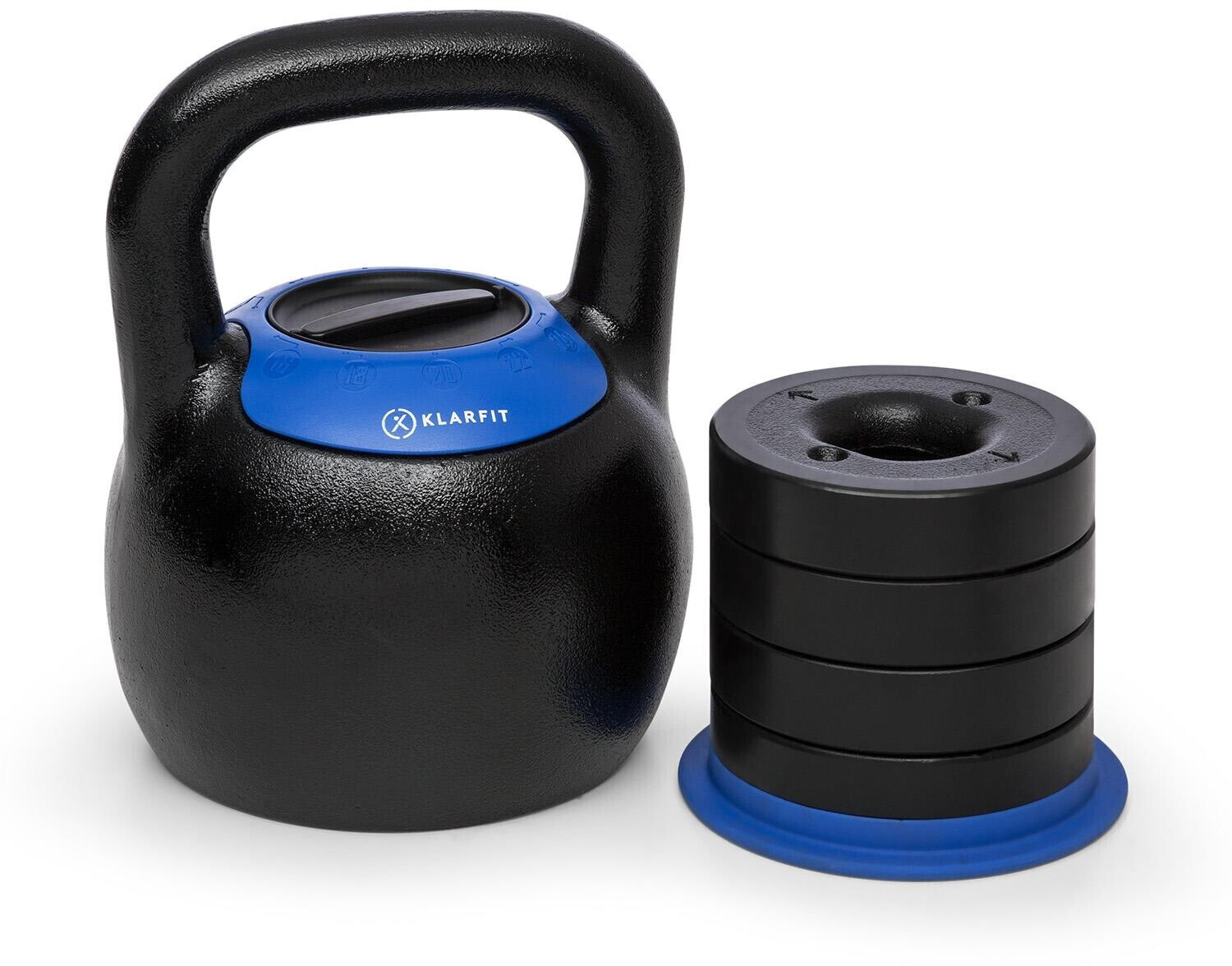 Klarfit Adjustabell noir bleu