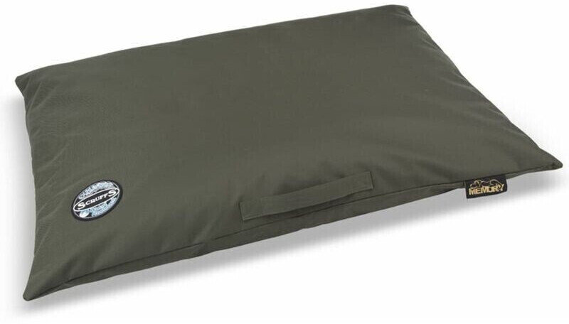 Scruffs for Pets Expedition Orthopaedic Pillow Bed 100x70cm Olive Green