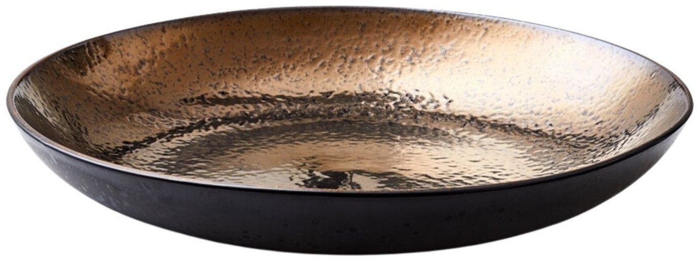 Bitz Serving bowl black / bronze 40 cm (bronze)
