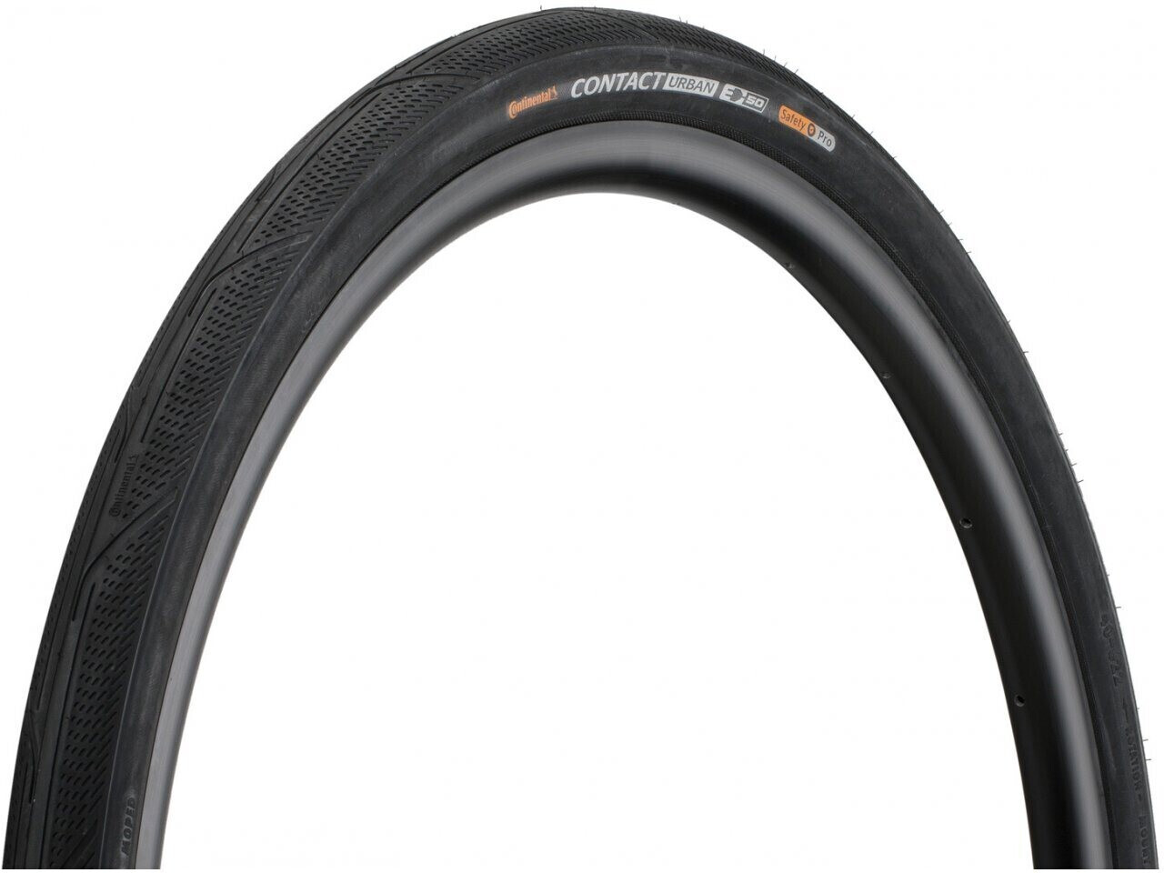 Continental Contact Urban Drahtreifen 28 x 1,5 (40-622) Reflex E-50 SafetyPro black/black