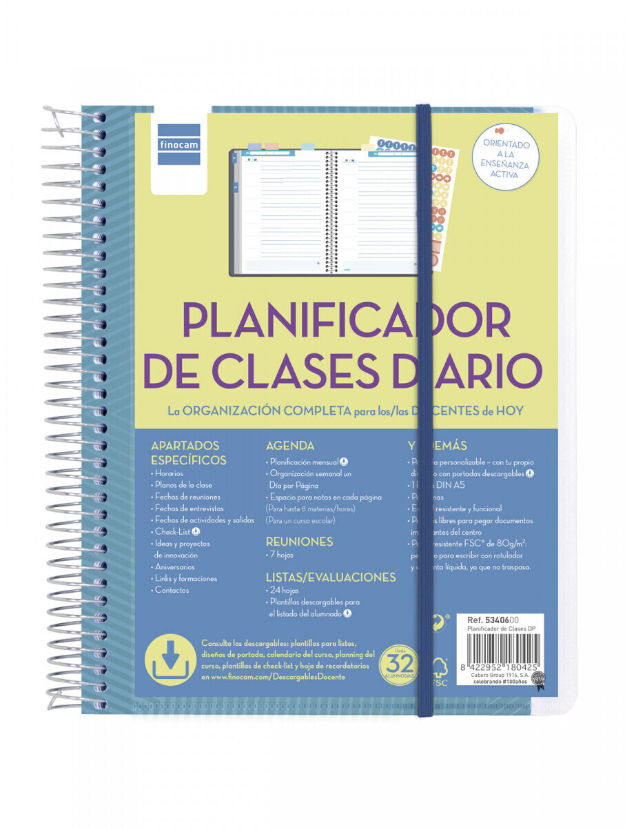 Finocam Teacher Diary Planner