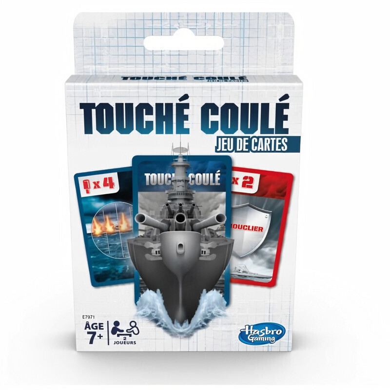 Touché Coulé - Jeu de cartes