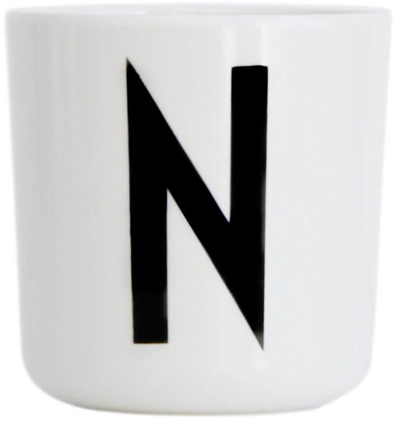 Design Letters Melamine mug white N
