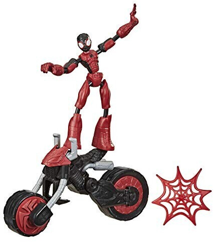 Photos - Action Figures / Transformers Hasbro Bend and Flex - Flex Rider Spider-Man 