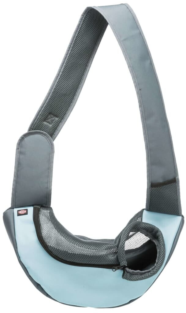Trixie Sac de transport pour chien gris clair/bleu clair Trixie Sac de transport pour chien gris clair/bleu clair