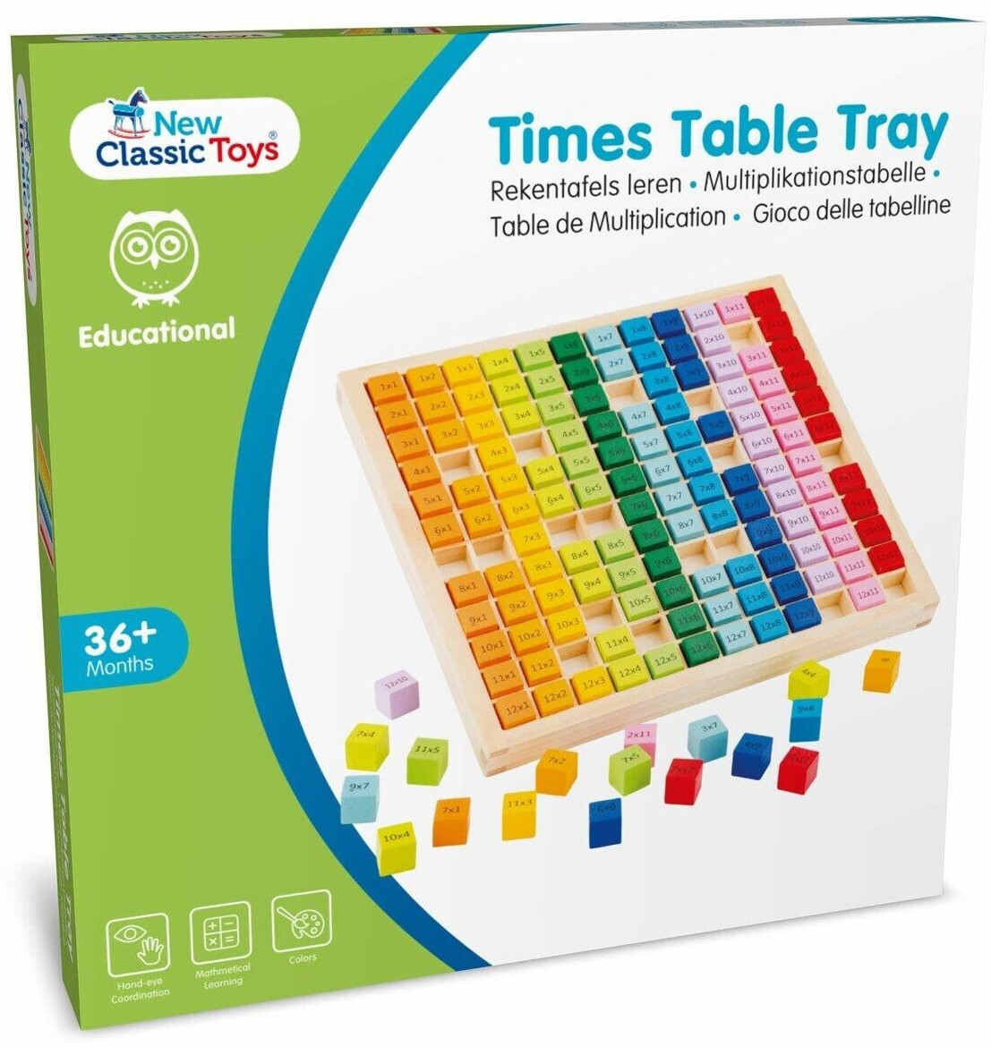 New Classic Toys Times Table Tray