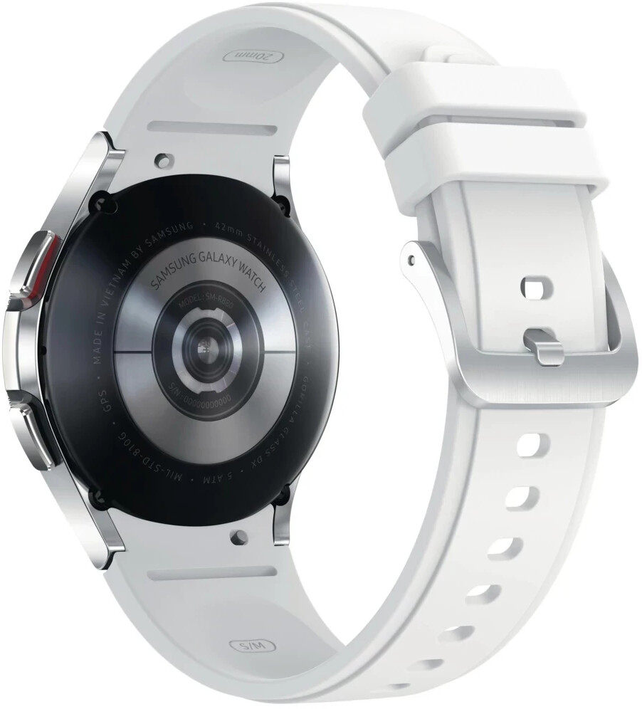 Samsung Galaxy Watch4 Classic 42mm Bluetooth Silver ab 194 59 Preisvergleich bei idealo