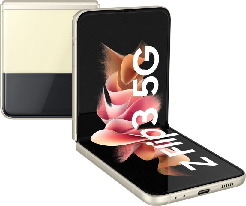 Buy Samsung Galaxy Z Flip 3 128GB Phantom Cream from £411.52 (Today) – Best  Deals on idealo.co.uk