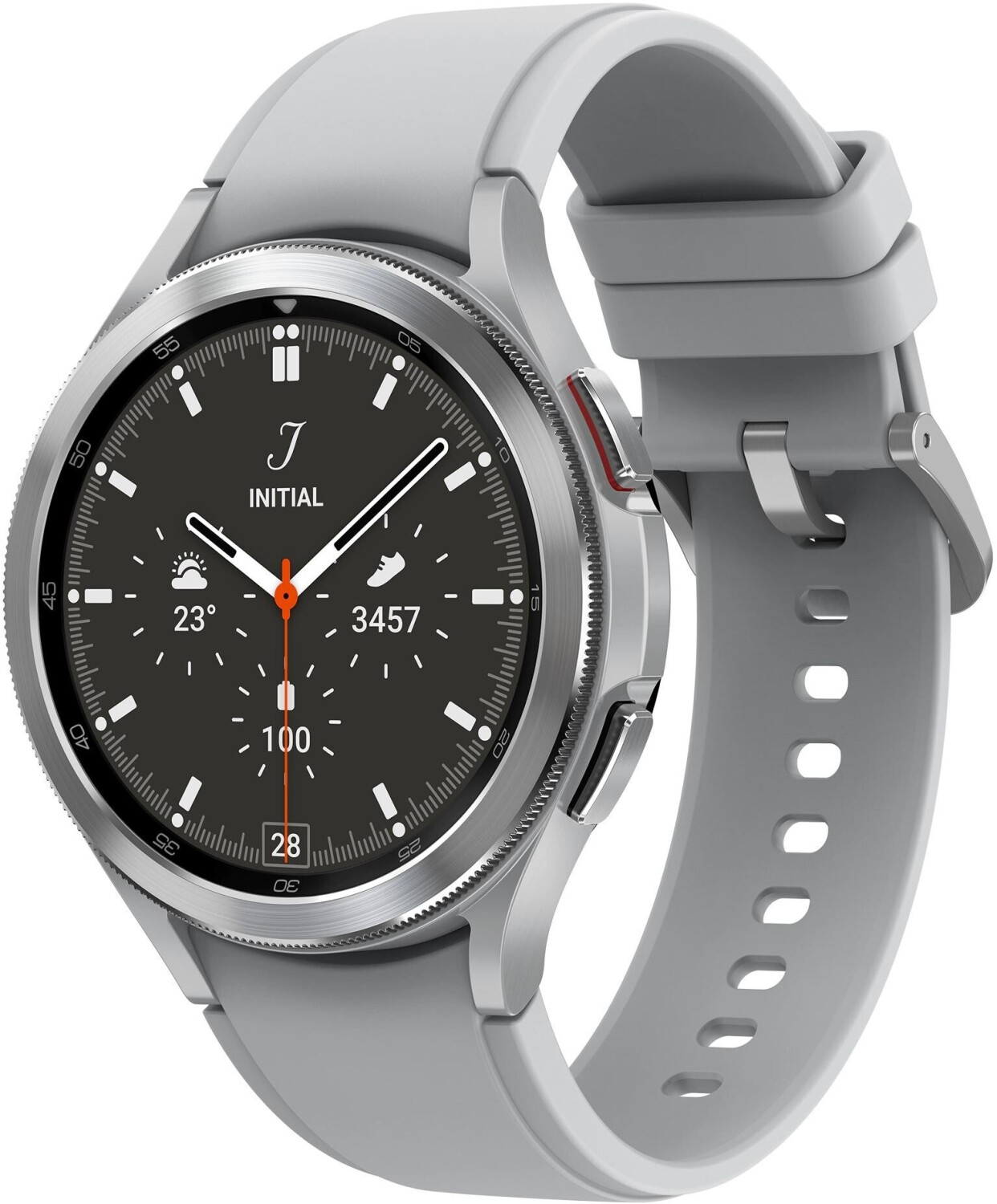 Samsung Galaxy Watch4 Classic 46mm LTE Silver ab 161 11 Preisvergleich bei idealo