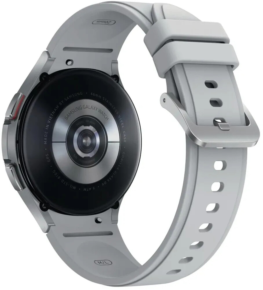 Samsung Galaxy Watch4 Classic 46mm Bluetooth Silver ab 169 90 Preisvergleich bei idealo