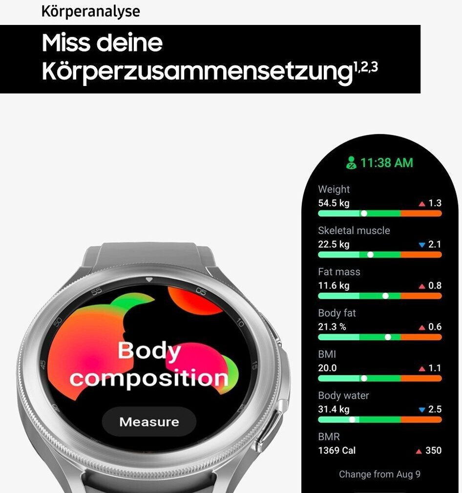 Samsung Galaxy Watch4 Classic 46mm Bluetooth Black ab 158 47 Dezember 2024 Preise Preisvergleich bei idealo