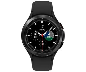 Black Runde Bluetooth Smartwatch Samsung Galaxy Watch4 Classic Deutche Version 46 mm Fitnessuhr Fitness-Tracker Wear OS drehbare Lünette
