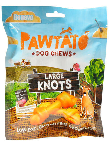 Benevo Pawtato Sweet Potato Large Knots vegan 180g