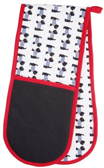 Kitchen Craft Oven Glove Westie 87 cm 2 pcs. white
