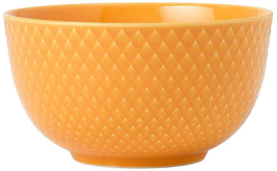 Lyngby Porcelæn Rhomb bowl Ø11cm yellow