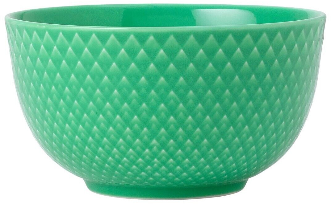 Lyngby Porcelæn Rhomb bowl Ø11cm green