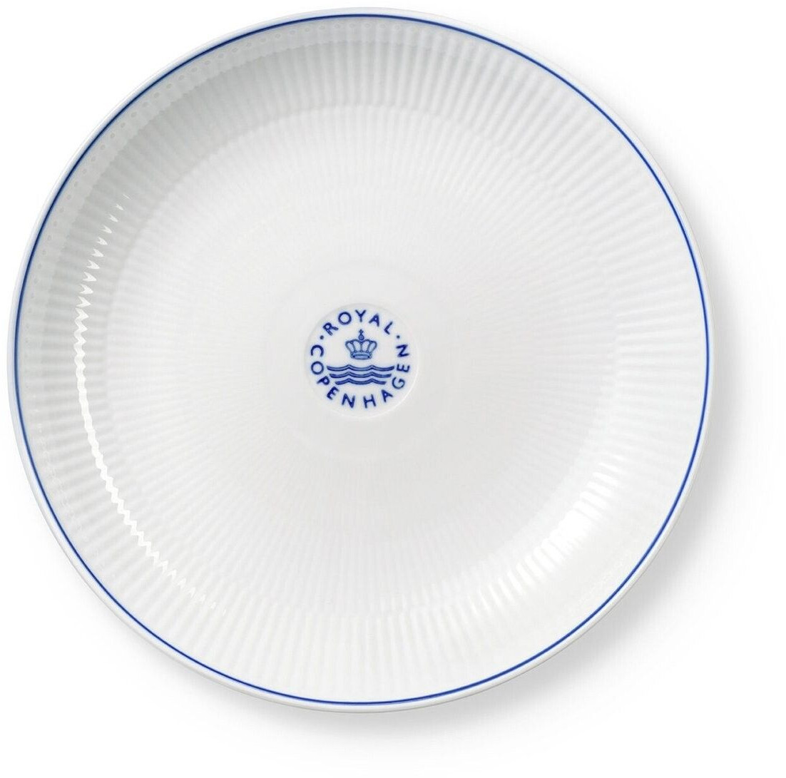 Royal Copenhagen Blueline bowl basic Ø25cm white-blue