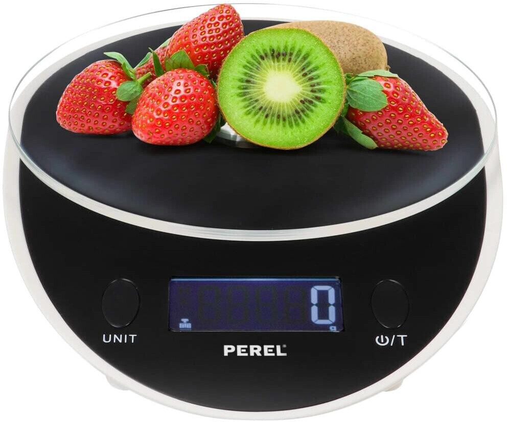 Perel Digital kitchen scale 5 kg black