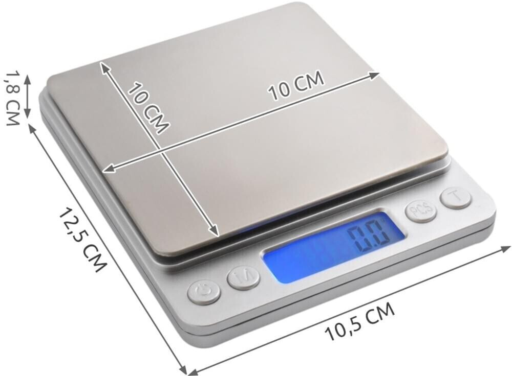 Iso Trade Jeweler scales fine scales 2kg 3465