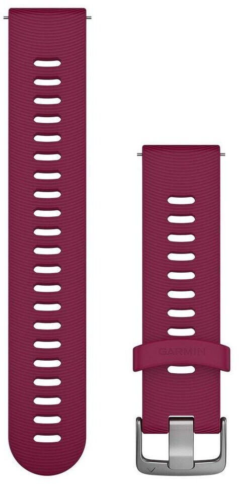 Garmin Bracelet de rechange nylon (20mm) rouge