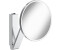 KEUCO iLook-move + 5-fach Vergrößerung LED Beleuchtung Wandmodell 21,2 H: 31,8cm aluminium finish (17612179004)