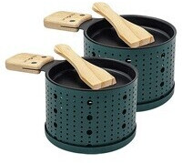 Cookut Lumi raclette à la bougie 2 personnes vert