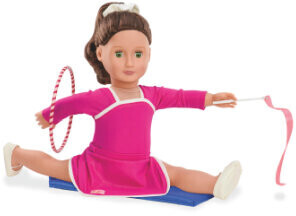 Our Generation Gymnastics Outfit with Hula-Hoop