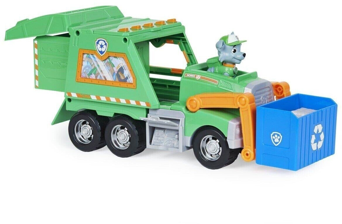 Paw Patrol Pat'Patrouille - Camion de recyclage Rocky Reuse au meilleur  prix sur