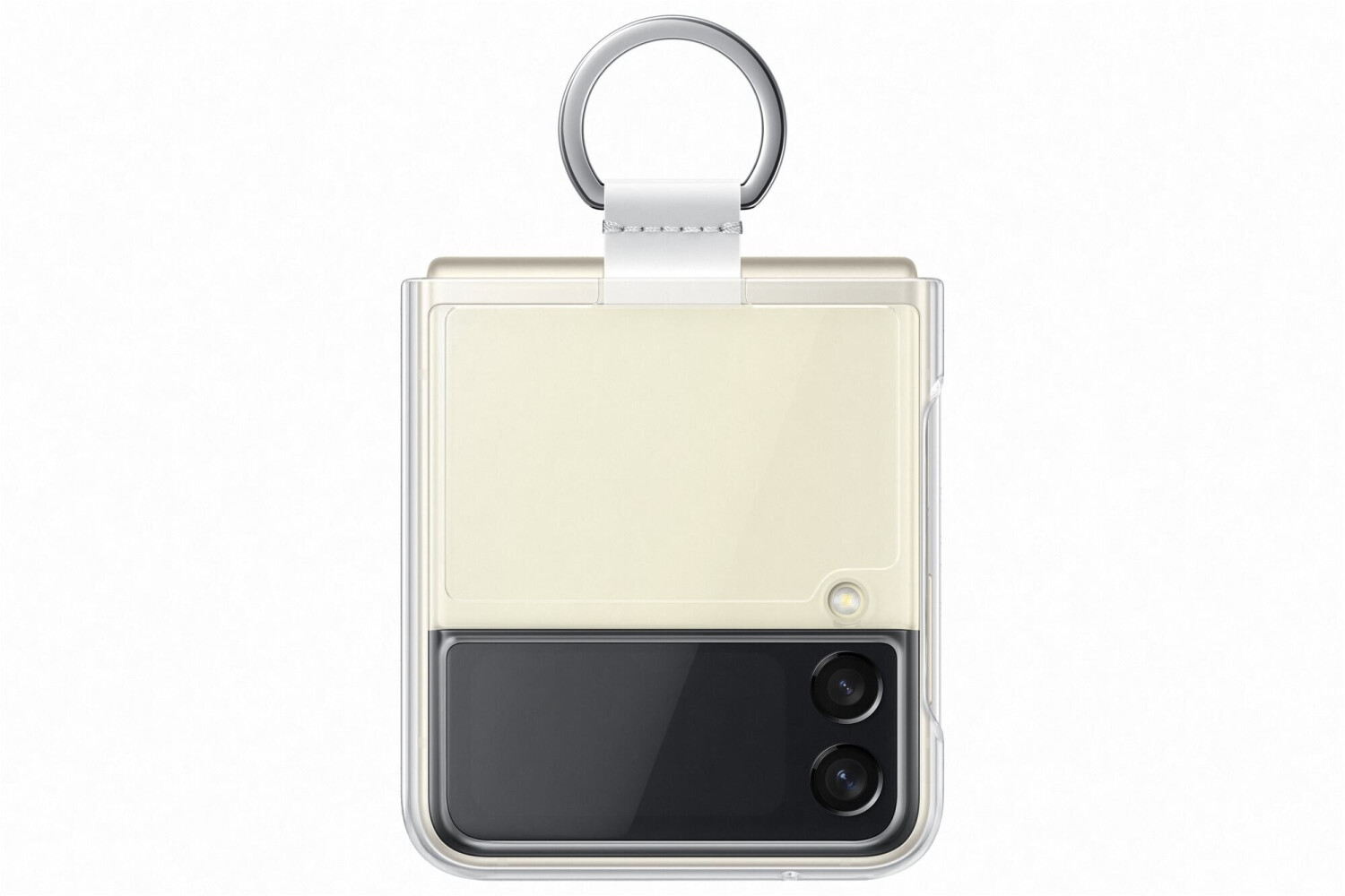 Samsung Coque avec anneau (Galaxy Z Flip 3) transparent