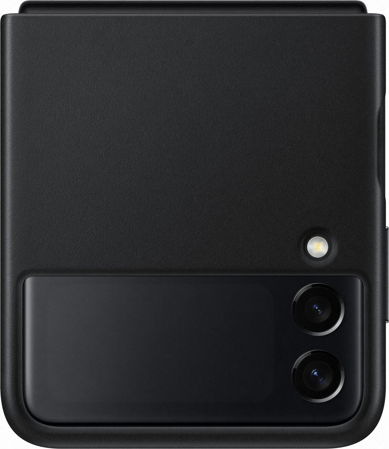 Samsung Coque en cuir (Galaxy Z Flip 3) noir