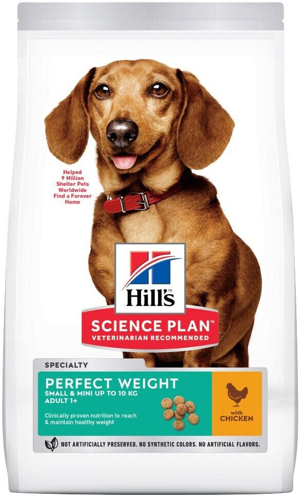 Hill's Science Plan Canine Adult Perfect Weight Medium poulet (1,5 kg)