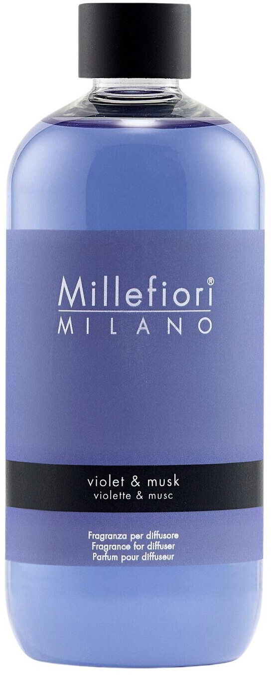 Millefiori Milano Room fragrance violet & musk refill bottle (500 ml)