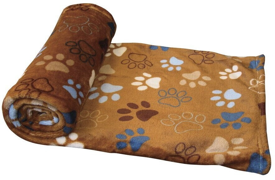 Nobby Fleece Plaid LISSI Classic 75x100cm Brown