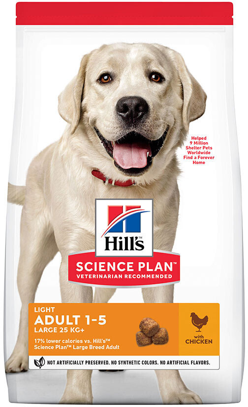 Hill's Science Plan Adult Light Large poulet (14 kg)