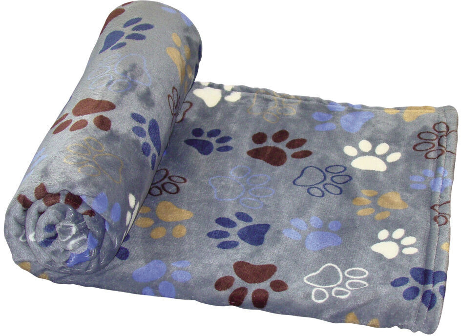 Nobby Fleece Plaid LISSI Classic 75x100cm Dark Grey