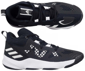 Black and white outlet adidas basketball shoes