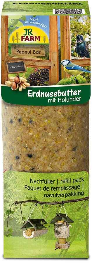 JR FARM Peanut Bar Peanut Butter & Elder