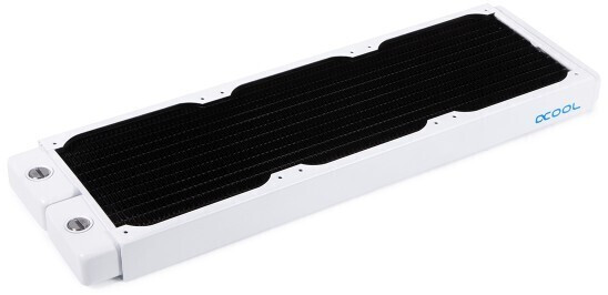 Alphacool NexXxoS ST30 Full Copper 360mm Radiator V.2 - White Special Edition