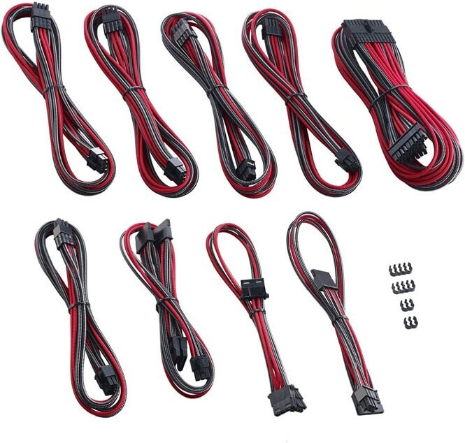 CableMod RT-Series PRO ModMesh Cable Kit for ASUS and Seasonic - Carbon/Red