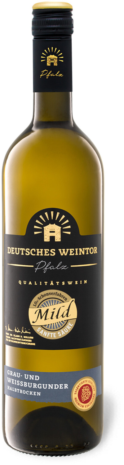 Deutsches Weintor Grauer und Weißer Burgunder Edition mild 0,75l ab 4,99 €  | Preisvergleich bei