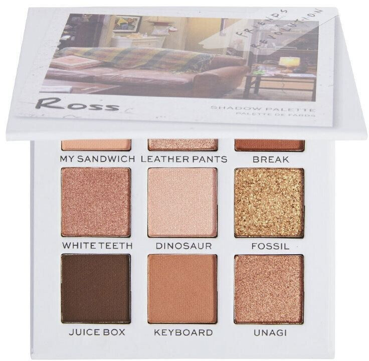 Makeup Revolution Revolution X Friends Ross Eyeshadow Palette (9 g)