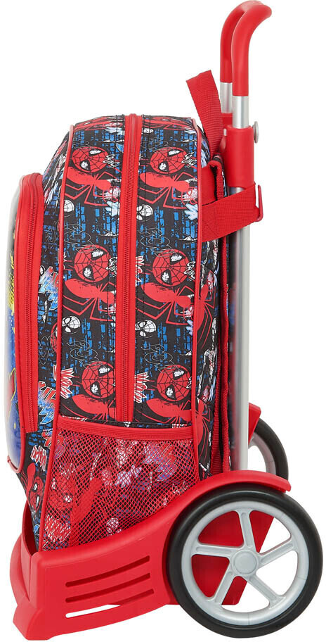 Safta Trolley Backpack Spiderman Go Hero Evolution red