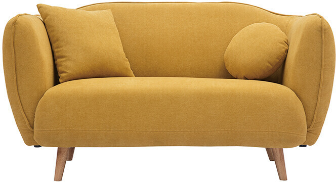Miliboo Folk jaune moutarde
