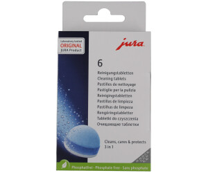 Jura 3-phase cleaning tablets (6 pcs.) au meilleur prix sur