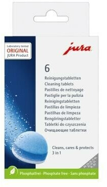 Produits entretien usage privé - tablettes de détartrage 3x3 - JURA France