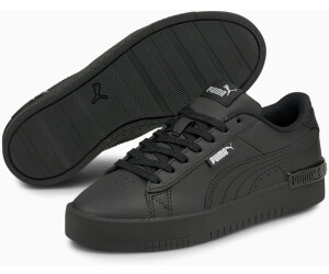 Womens black online leather puma shoes