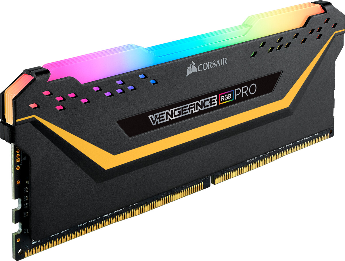 Corsair Vengance RGB Pro TUF Gaming Edition Kit 16 Go DDR4-3200 CL16 (CMW16GX4M2E3200C16-TUF)