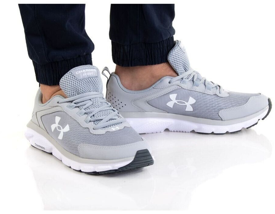 Under Armour UA Charged Assert 9 3024590 101 grey ab 36 44 Preisvergleich bei idealo